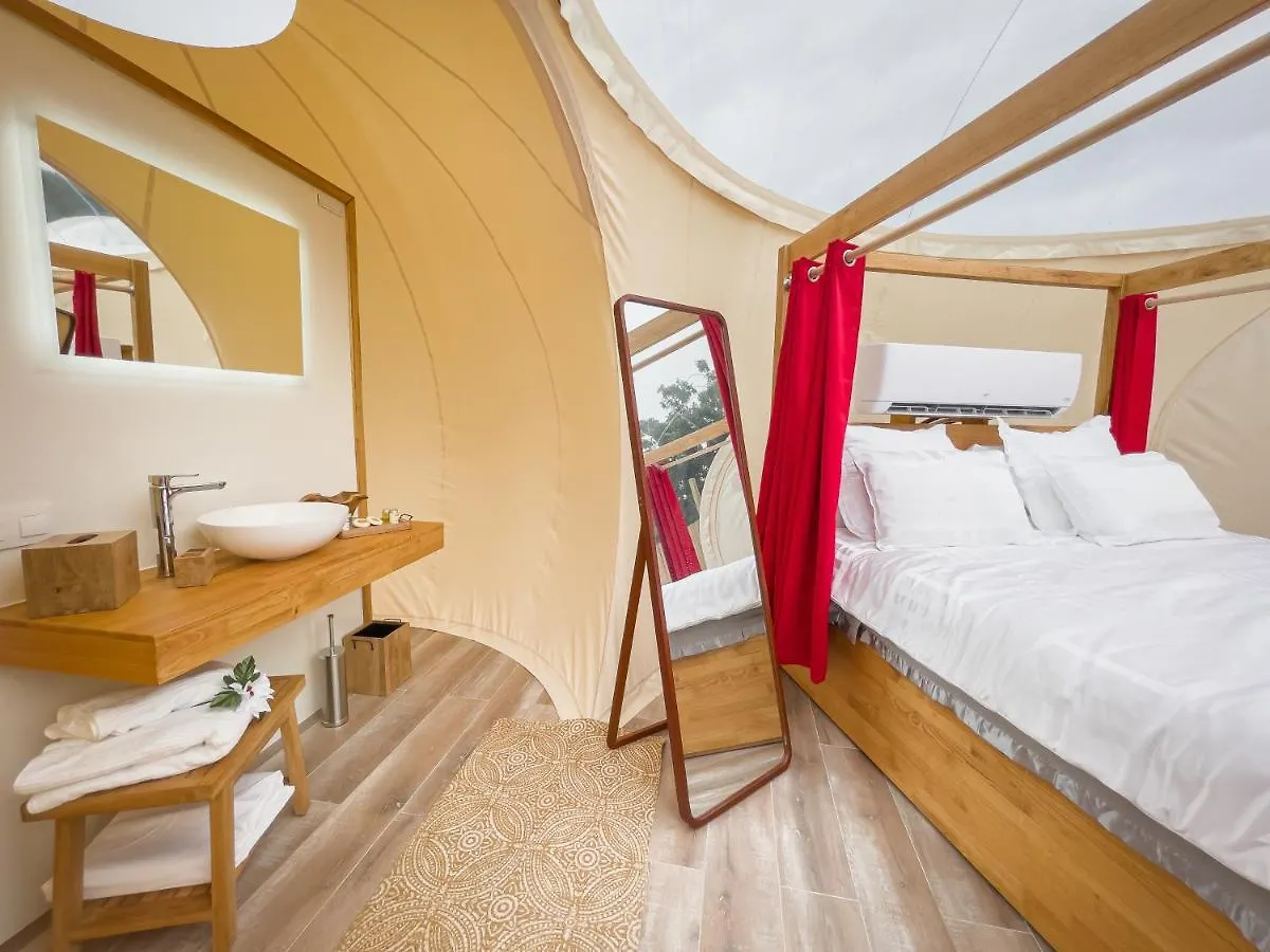 Luxury tent Madre Tierra Glamping Puerto Rico Hotel Cabo Rojo